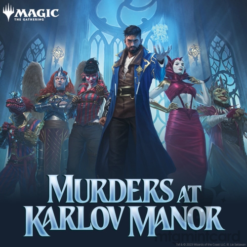 Complete Set - 4x Murders at Karlov Manor MKM Common & Uncommon