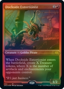 Dockside Extortionist (Foil-Etched)