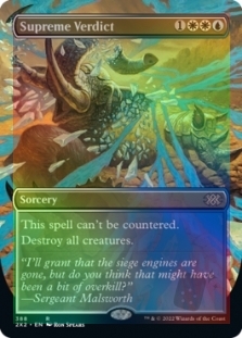 Supreme Verdict (Borderless)