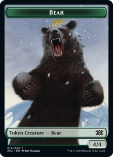 Bear Token (14/24) // Eldrazi Scion Token (1/24)