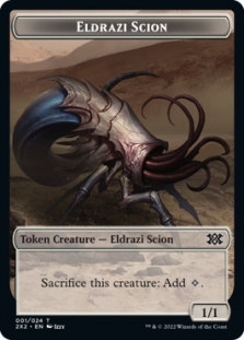 Bear Token (14/24) // Eldrazi Scion Token (1/24)