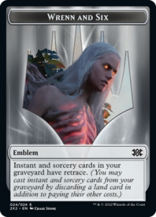 Emblem Wrenn and Six (24/24) // Spirit Token (8/24)