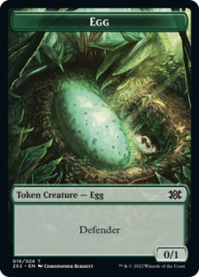 Egg Token (16/24) // Monk Token (6/24)