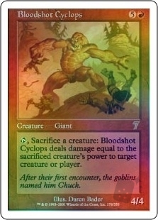 Bloodshot Cyclops