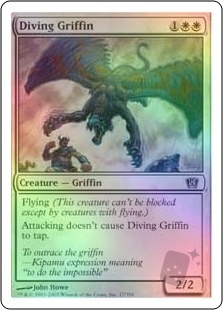 Diving Griffin