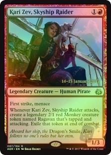Kari Zev, Skyship Raider (Aether Revolt Prerelease)