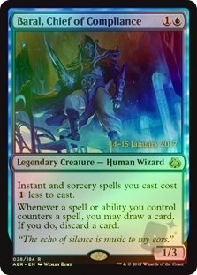 Baral, Chief of Compliance (Aether Revolt Prerelease)