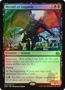 Herald of Anguish (Aether Revolt Prerelease)