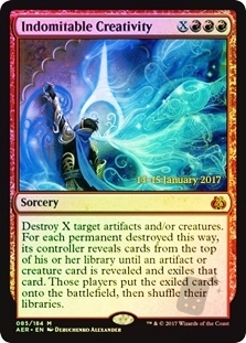 Indomitable Creativity (Aether Revolt Prerelease)