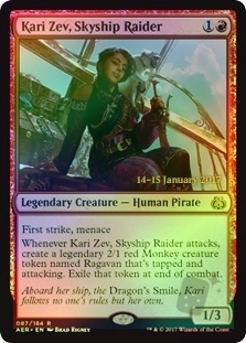 Kari Zev, Skyship Raider (Aether Revolt Prerelease)