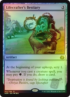 Lifecrafter's Bestiary (Aether Revolt Prerelease)