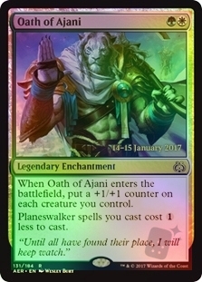 Oath of Ajani (Aether Revolt Prerelease)