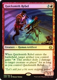 Quicksmith Rebel (Aether Revolt Prerelease)