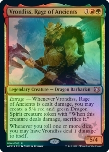 Vrondiss, Rage of Ancients (Display Commander) (Not Tournament Legal)