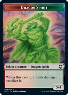 Dragon Token (6/13) // Dragon Spirit Token (9/13)