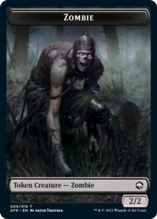 Servo Token (11/13) // Zombie Token (9/19)