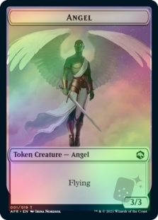 Spider Token (7/19) // Angel Token (1/19)
