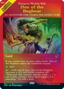 Den of the Bugbear (Showcase)