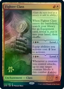 Fighter Class (Adventures in the Forgotten Realms Prerelease)