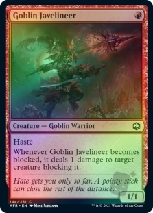 Goblin Javelineer