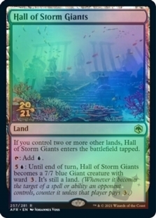 Hall of Storm Giants (Adventures in the Forgotten Realms Prerelease)