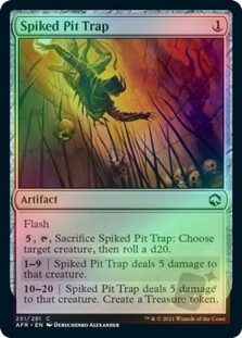 Spiked Pit Trap