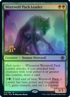 Werewolf Pack Leader (Adventures in the Forgotten Realms Prerelease)