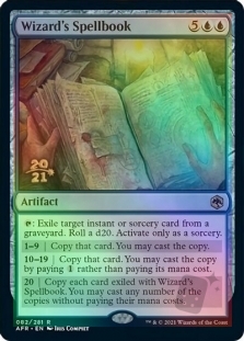 Wizard's Spellbook (Adventures in the Forgotten Realms Prerelease)