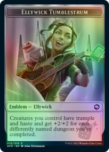 Treasure Token (15/19) // Emblem Ellywick Tumblestrum (16/19)