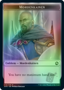 Devil Token (11/19) // Emblem Mordenkainen (18/19)