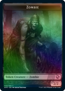 Spider Token (7/19) // Zombie Token (9/19)