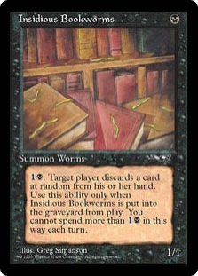 Insidious Bookworms (Many Worms)