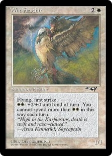 Wild Aesthir (Wings Behind Back)