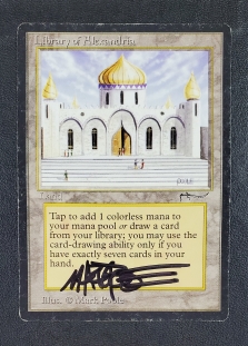 Library of Alexandria (Signed) (HP) #P827114