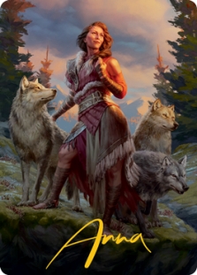 Arlinn, the Pack's Hope (Signed)(Innistrad: Midnight Hunt)(01/81)