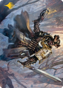 Brutal Cathar (Signed)(Innistrad: Midnight Hunt)(13/81)