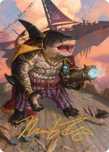 Captain Howler, Sea Scourge (Signed)(Aetherdrift)(04/54)