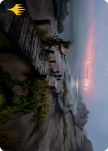 Deserted Beach (Signed)(Innistrad: Midnight Hunt)(71/81)