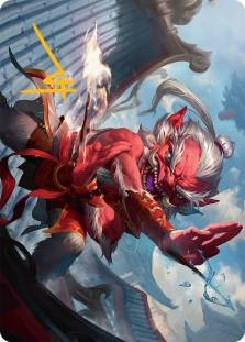 Devoted Duelist (Signed) (Tarkir: Dragonstorm) (15/54)
