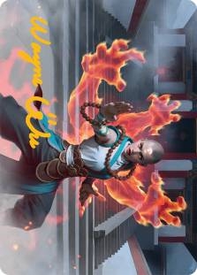 Flamehold Grappler (Signed) (Tarkir: Dragonstorm) (24/54)