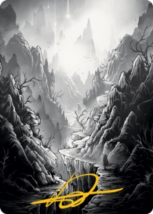 Mountain (Signed)(Innistrad: Midnight Hunt)(79/81)