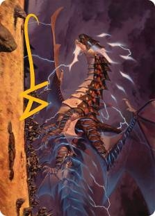 Neriv, Heart of the Storm (Signed) (Tarkir: Dragonstorm) (25/54)