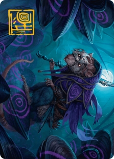 Nightwhorl Hermit (Signed)(Bloomburrow)(10/54)