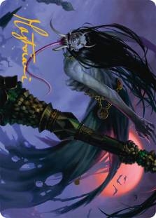Qarsi Revenant (Signed) (Tarkir: Dragonstorm) (12/54)
