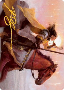 Sunrise Cavalier (Signed)(Innistrad: Midnight Hunt)(69/81)