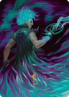 Winter, Cursed Rider (Signed)(Aetherdrift)(07/54)