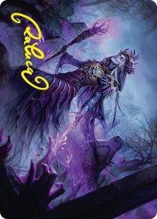 Zul Ashur, Lich Lord (Signed)(Foundations)(10/54)