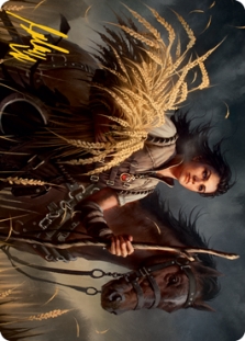 Ambitious Farmhand (Signed)(Innistrad: Midnight Hunt)(11/81)