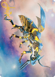 Zabaz, the Glimmerwasp (Signed)(Modern Horizons 2)(65/81)