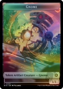 Gnome Token (005) // Mercenary Token (010)